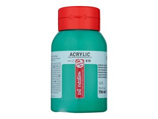 Talens Art Creation - peinture - peinture acrylique - vert profond permanent - 750 ml