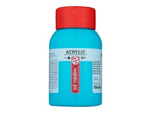 Talens Art Creation - peinture - peinture acrylique - vert turquoise - 750 ml