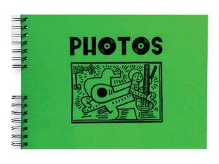 Exacompta Musicart - Album photo spiralé - 50 pages - 32 x 22 cm - vert