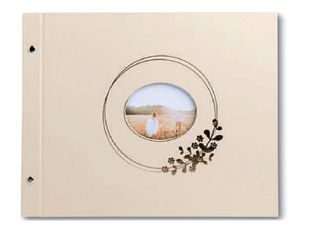 Exacompta Ringflower - Album photo - 40 pages - 37 x 29 cm - latte