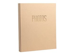 Exacompta OfficeByMe - Album photo classeur - 60 pages noires - beige