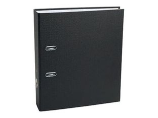 Exacompta OfficeByMe - Classeur à levier - Dos 80 mm - A4 - noir