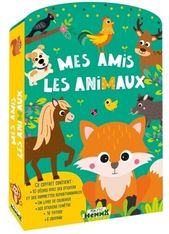 Mon P'tit Hemma - Mes Amis Les Animaux - 10 Décors avec des Stickers et des Gommettes