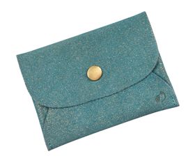 Quo Vadis - Mini pochette - Julo - 11,5x8,5 cm - Cuir de vachette suédé