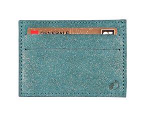 Quo Vadis - Porte-carte - Julo - 10x7 cm - Cuir de vachette suédé