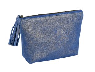 Quo Vadis - Trousse - Rectangle - Julo - 18x15 cm - Cuir de vachette suédé - 1 compartiment(s)