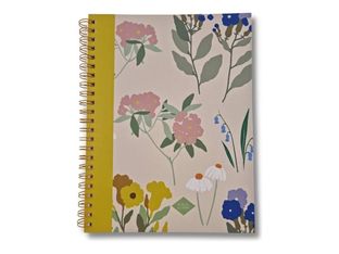 Blue Art Mr&Mrs Clynk Lilla - Carnet de notes à spirale - 15 x 20 cm - ligné - 120 pages - Rye