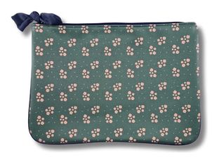 Blue Art Lila Mr&Mrs Clynk - Grande pochette 1 compartiment - mini fleurs