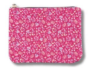 Blue Art Grenadine Heart - Pochette 1 compartiment - jolis cœurs