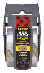  Ruban d’emballage Scotch® Box Lock™ 195-EF, 48 mm x 20,3 m, 1 rouleau avec dévidoir