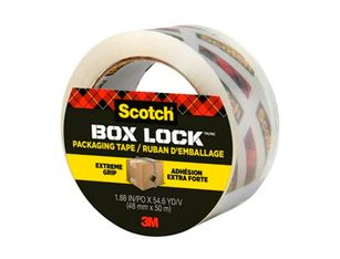 Scotch Box Lock - Ruban adhésif d'emballage - 48 mm x 50 m - transparent