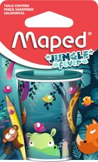 Maped Jungle Fever -Taille-crayons canette - 2 trous (blister 100% carton)