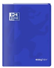 Oxford - Cahier EasyBook - 24 x 32 cm - Grands Carreaux (Seyès) - 96 Pages - 90 g - Couverture Polypro - Bleu Électrique