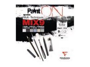 Clairefontaine Paint ON Mix Media - Bloc dessin - 27 feuilles - A3 - 250 gr