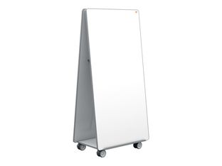 Nobo Move & Meet Collaboration System - Tableau blanc - 180 x 90 cm - magnétique - double face - blanc
