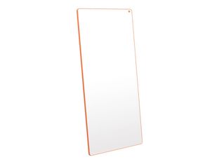 Nobo Move & Meet - Tableau blanc double-face mobile - 180 x 90 cm - magnétique - bordure orange