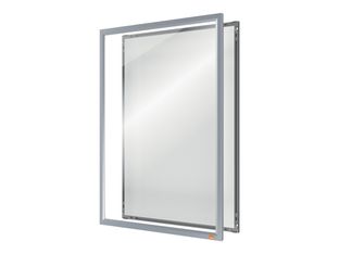 Nobo Impression Pro - Présentoir A3 - montable sur mur - blanc