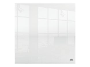 Nobo - Mini tableau blanc de bureau ou mural - 45 x 45 cm -  effaçable à sec - acrylique transparent