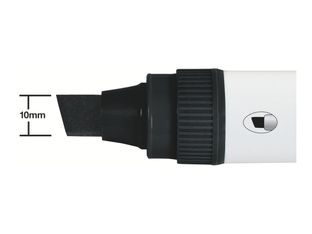 Nobo - 4 Marqueurs pour tableau blanc Glide - pointe large