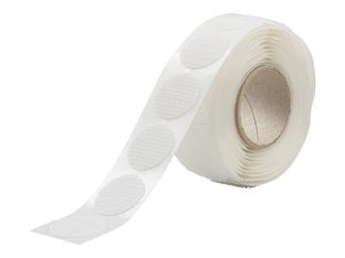 Nobo pastille autocollante - 2,2 cm de diamètre - blanc (pack de 100)