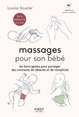 Massages pour son bébé - Les bons gestes pour partager des moments de détente et de complicité - par Gautier Louise