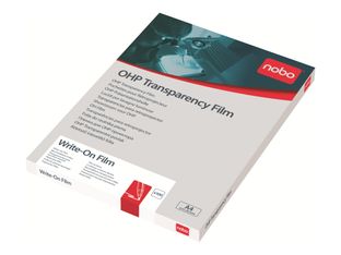 Nobo Write On Film - film transparent - 100 feuille(s) - A4