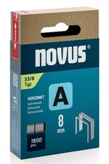 Novus - 1800 Agrafes - 53/8 - 11,3 x 8 mm