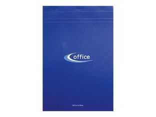 Clairefontaine Office - Bloc notes - A4 - 100 feuilles - petits carreaux (5x5 cm) - bleu