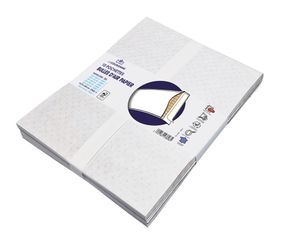 La Couronne - 10 Pochettes bulles d'air papier  270 x 360 mm - Bicouche 100 gr - kraft blanc - bande auto-adhésive