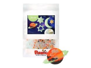 PERLOU - Kit de perles à repasser artisanales - celeste phospho