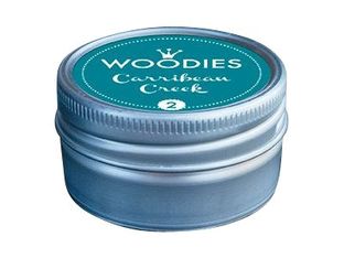 Woodies 2 - Tampon encreur rond - carribean creek