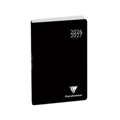 Agenda Classic - 1 jour par page - 10 x 15 cm - noir - Exacompta