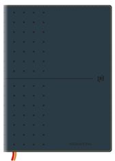 Agenda Oxford International - 16 mois - 1 semaine sur 2 pages - 21x29,7 cm - Colori Noir - Hamelin