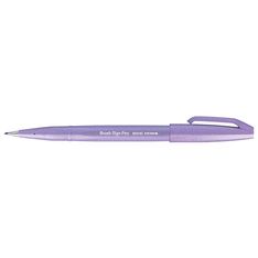 Pentel Arts Brush Sign Pen - Roller - violet clair