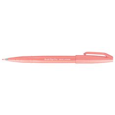 Pentel Arts Brush Sign Pen - Roller - corail