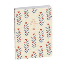 Agenda Julie Adore - 1 jour par page - 12 x 17 cm - aimes - Exacompta