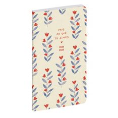 Agenda de poche 16 mois Julie Adore - 1 semaine sur 2 pages - 9 x 16 cm - aimes - Exacompta