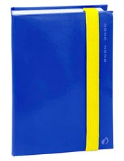 Agenda à élastique Rio - 1 jour par page - 12 x 17 cm - bleu - Quo Vadis