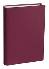 Agenda Touch Affaires 16 mois - 1 semaine sur 2 pages - 10 x 15 cm - bordeaux - Quo Vadis