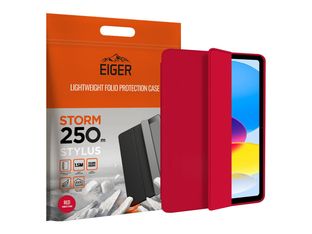 Eiger Storm - Etui folio magnétique pour iPad 10.9" - rouge 