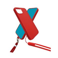 JAYM POP - Coque de protection + tour de cou et poignet pour Galaxy A14, A14 5G - rouge