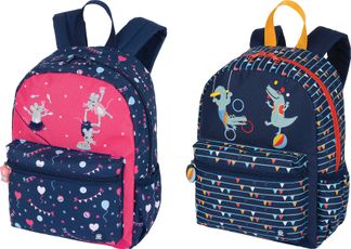 Sac à dos maternelle Circus - 1 compartiment - crocodile ou souris - Oberthur