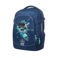 MOCHILA DOBLE WALKER FAME 2.0 GRAFFITI HAND AZUL OSCURO