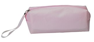 Trousse rectangulaire School Eva Mesh - 1 compartiment - rose - Carpentras