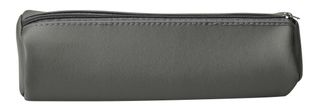 Trousse ronde School - 1 compartiment - gris - Carpentras