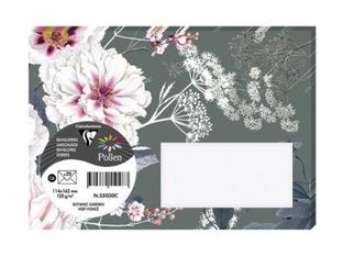 Pollen Botanic Garden Collection - 20 Enveloppes - 114 x 162 mm - vert foncé