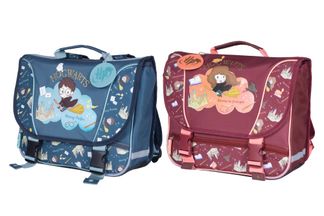 Cartable marternelle Harry Potter Chibi - 35 cm - 2 compartiments - Harry ou Hermione - Kid'Abord