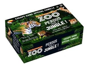 Escape Game - Une saison au zoo, perdus dans la jungle! - jeu de devinettes, jeu de puzzle, jeu de logique