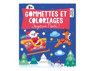 Colos et gommettes Joyeux Noël ! - livre d'activités