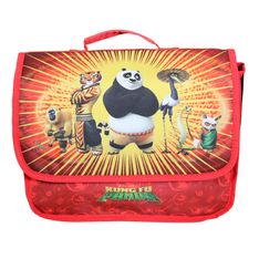 Cartable maternelle Kung Fu Panda - 1 compartiment - rouge - Bagtrotter